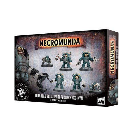 Набор миниатюр NECROMUNDA - SQUAT PROSPECTORS EXO-KYN