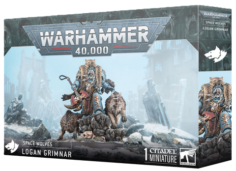 Мініатюра SPACE WOLVES - LOGAN GRIMNAR