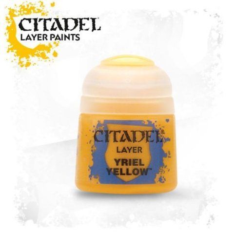 Краска LAYER - YRIEL YELLOW 12ML