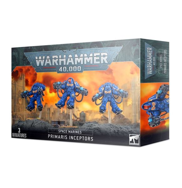 Набор миниатюр SPACE MARINES - PRIMARIS INCEPTORS 99120101312 фото