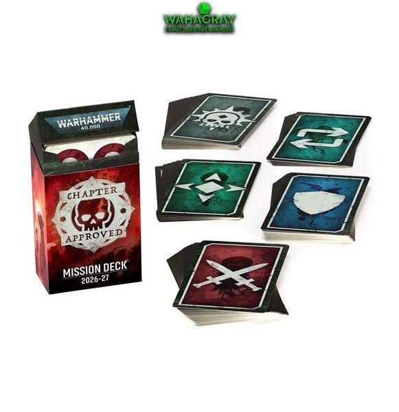 Карты CHAPTER APPROVED MISSION DECK ENG