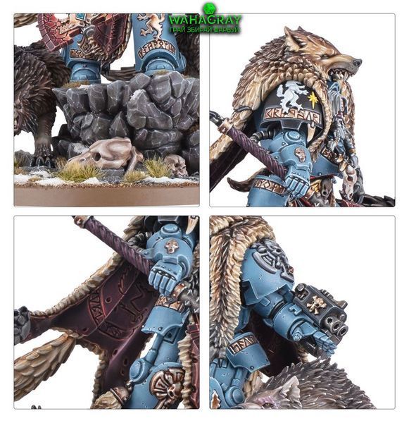 Миниатюра SPACE WOLVES - LOGAN GRIMNAR