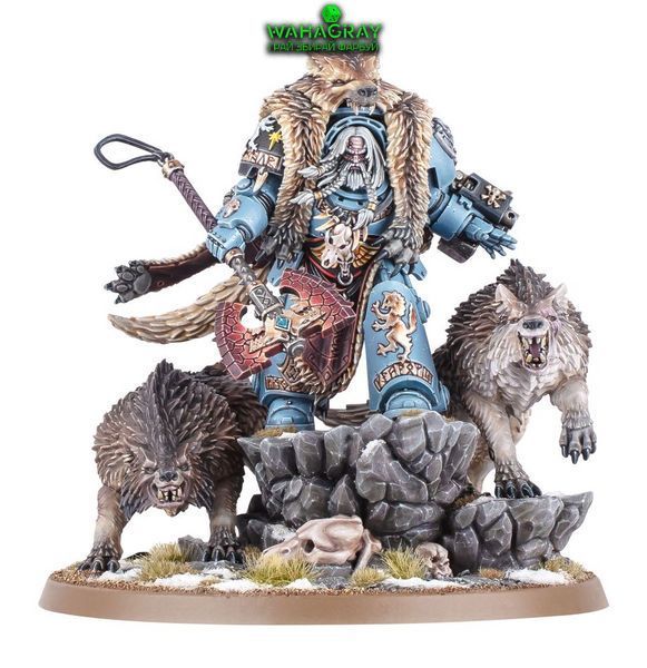 Миниатюра SPACE WOLVES - LOGAN GRIMNAR