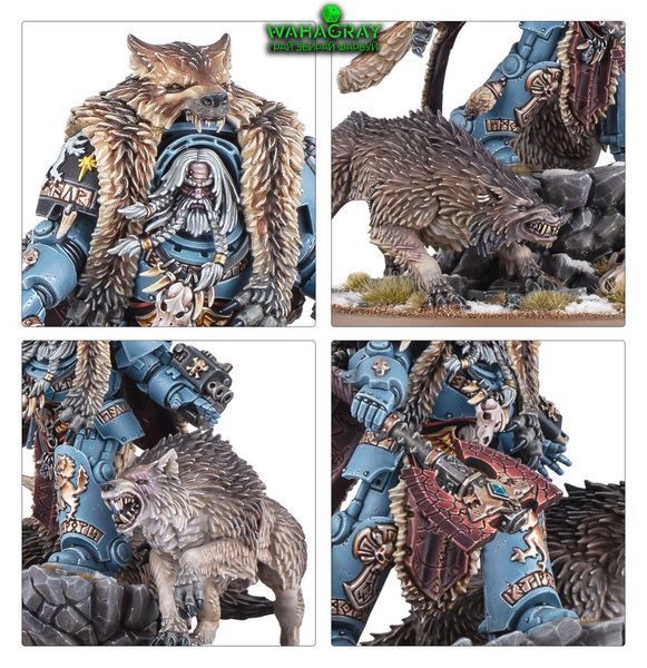 Миниатюра SPACE WOLVES - LOGAN GRIMNAR