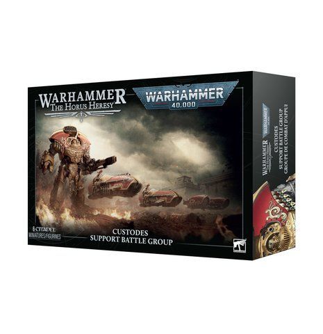 Передзамовлення Набір мініатюр LEGIO CUSTODES - SUPPORT BATTLE GROUP