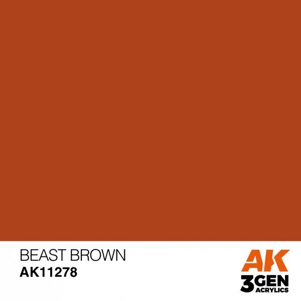 Краска BEAST BROWN – COLOR PUNCH / ЗВЕРИНЫЙ КОРИЧНЕВЫЙ АК-интерактив AK11278 AK11278 фото