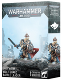 Миниатюра SPACE WOLVES - WOLF GUARD BATTLE LEADER