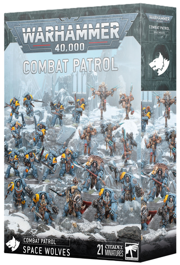 WARHAMMER40,000 COMBAT PATROL 21〜29号 Набор миниатюр WARHAMMER 40000: COMBAT PATROL - SPACE WOLVES