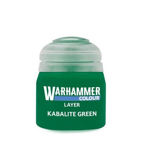 Краска LAYER - KABALITE GREEN 12ML ROW X6