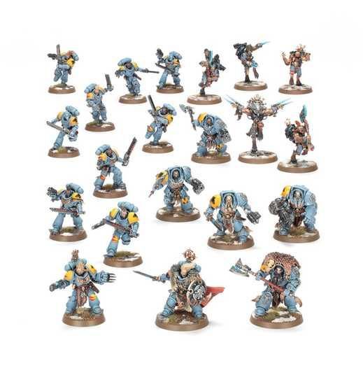 Набор миниатюр WARHAMMER 40000: COMBAT PATROL - SPACE WOLVES