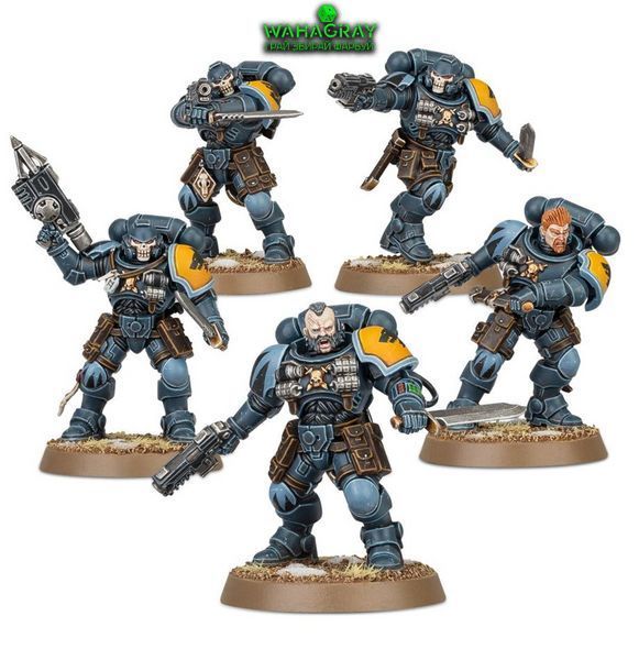 Набір мініатюр SPACE WOLVES - HOUNDS OF MORKAI