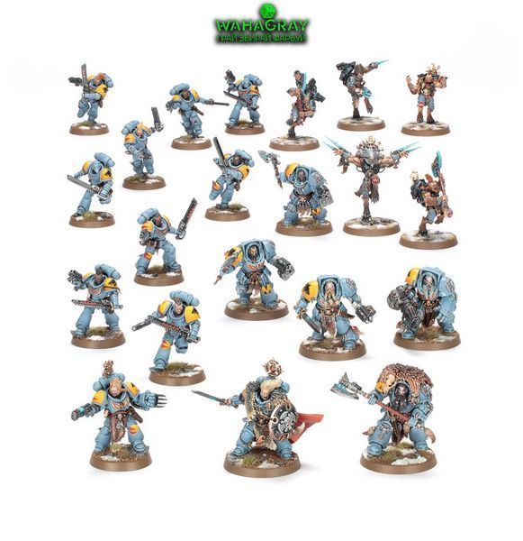 Набор миниатюр COMBAT PATROL - SPACE WOLVES