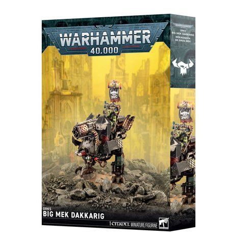 Предзаказ Миниатюра ORKS - BIG MEK DAKKARIG