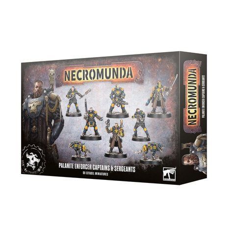 Набор миниатюр NECROMUNDA - PALANITE ENFORCER CAPTAINS & SERGEANTS