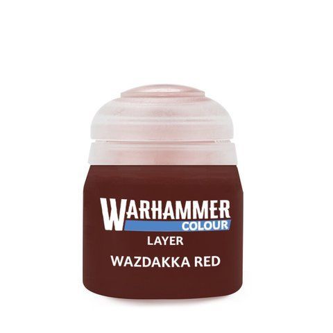 Краска LAYER - WAZDAKKA RED 12ML ROW X6