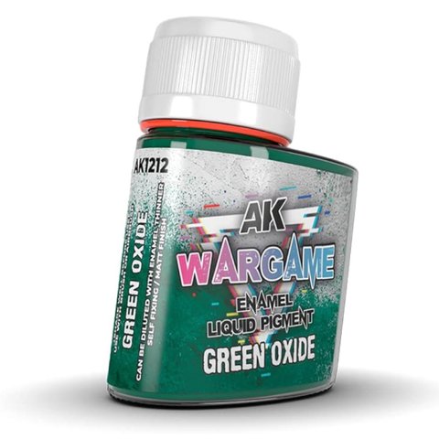 Пігмент GREEN OXIDE – WARGAME LIQUID PIGMENT AK1212 фото