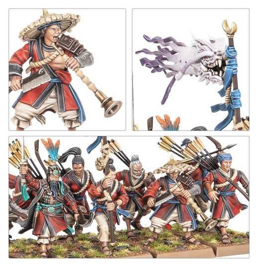 Набор миниатюр THE OLD WORLD: GRAND CATHAY - DEFENDERS OF THE