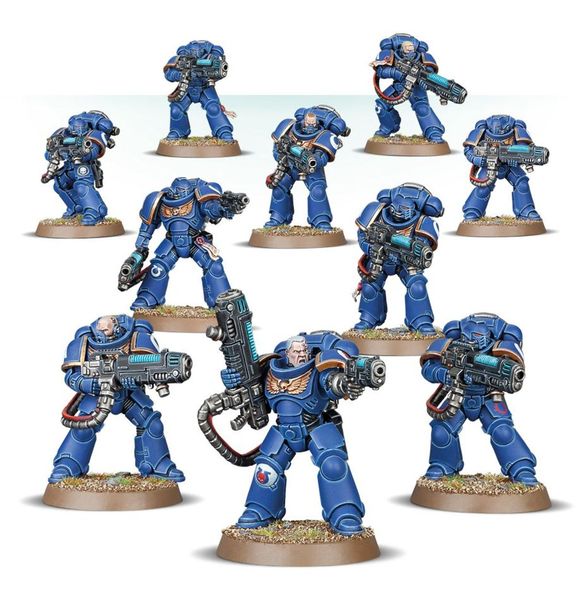 Набор миниатюр SPACE MARINES PRIMARIS HELLBLASTERS 99120101308 фото