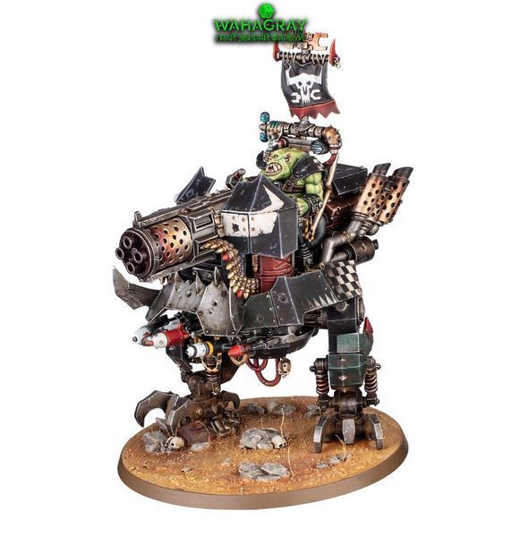 Предзаказ Миниатюра ORKS - BIG MEK DAKKARIG