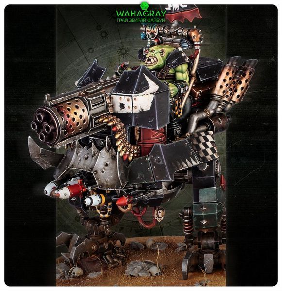 Предзаказ Миниатюра ORKS - BIG MEK DAKKARIG