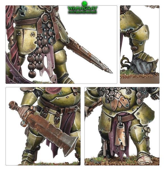 Набор миниатюр MAGGOTKIN OF NURGLE - ROTSWORDS
