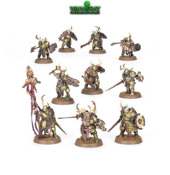 Набор миниатюр MAGGOTKIN OF NURGLE - ROTSWORDS