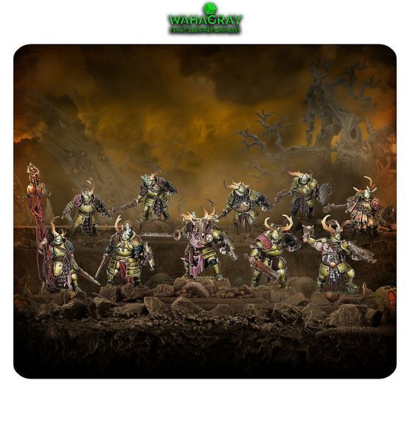 Набор миниатюр MAGGOTKIN OF NURGLE - ROTSWORDS