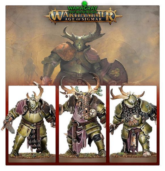 Набор миниатюр MAGGOTKIN OF NURGLE - ROTSWORDS