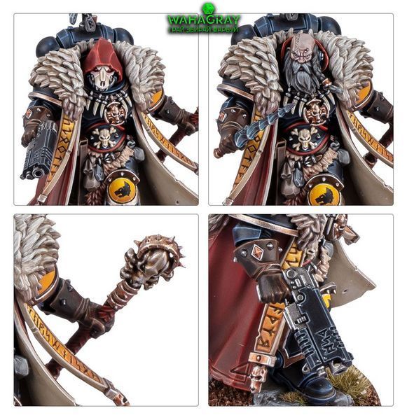 Мініатюра SPACE WOLVES - WOLF PRIEST