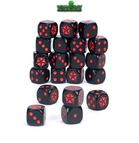 Куби ADEPTA SORORITAS - ORDER OF THE BLOODY ROSE - DICE