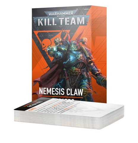 Передзамовлення Карти KILL TEAM DATACARDS: NEMESIS CLAW (ENG) 60050102023 фото