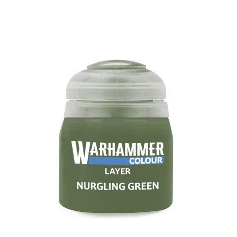 Фарба LAYER - NURGLING GREEN 12ML ROW X6