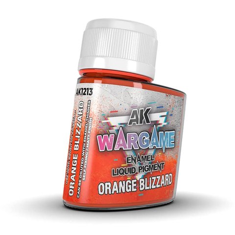 Пігмент ORANGE BLIZZARD – WARGAME LIQUID PIGMENT AK1213 фото