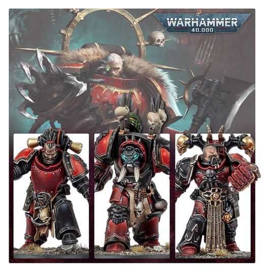 Набор миниатюр WARHAMMER 40000: RED CORSAIRS - LORDS OF THE