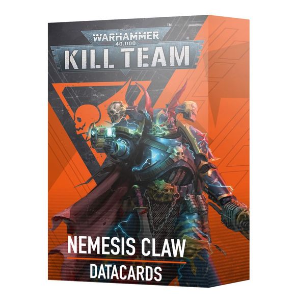 Передзамовлення Карти KILL TEAM DATACARDS: NEMESIS CLAW (ENG) 60050102023 фото