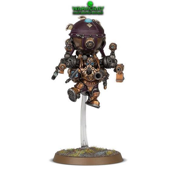 Мініатюра KHARADRON OVERLORDS - ENDRINMASTER IN DIRIGIBLE SUIT