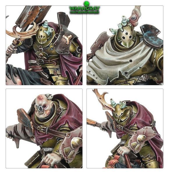 Набор миниатюр MAGGOTKIN OF NURGLE - SLOVEN KNIGHTS