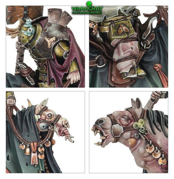 Набор миниатюр MAGGOTKIN OF NURGLE - SLOVEN KNIGHTS