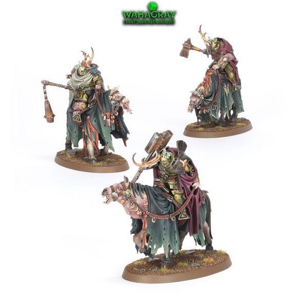 Набор миниатюр MAGGOTKIN OF NURGLE - SLOVEN KNIGHTS