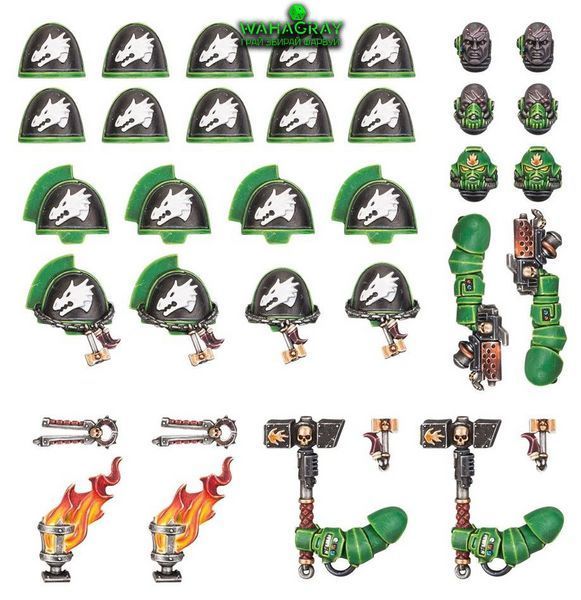 Набір SALAMANDERS - PRIMARIS UPGRADES / TRANSFRS