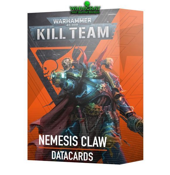 Карти KILL TEAM DATACARDS - NEMESIS CLAW (ENG)