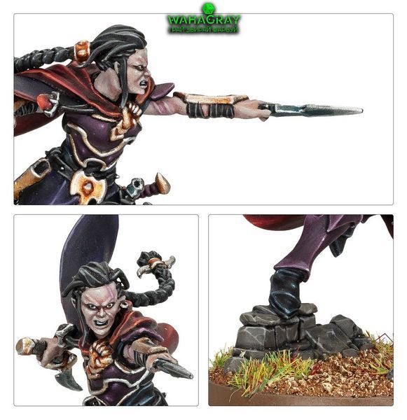 Мініатюра DAUGHTERS OF KHAINE - MALENETH WITCHBLADE