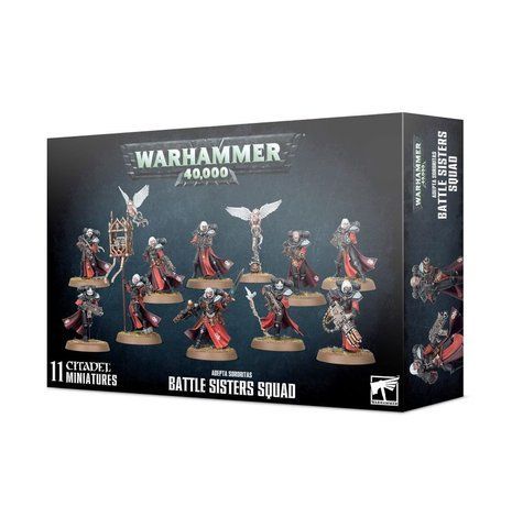 Набор миниатюр ADEPTA SORORITAS - BATTLE SISTERS SQUAD