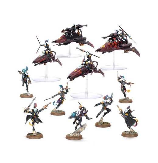 o638 73-581 ハーレクイン コンバットパトロール Набор миниатюр WARHAMMER 40000: COMBAT PATROL - HARLEQUINS