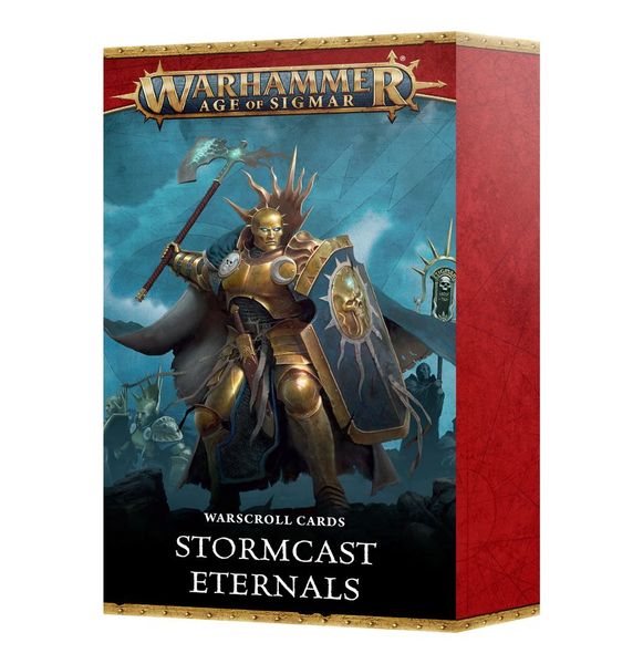 Предзаказ Карты WARSCROLL CARDS - STORMCAST ETERNALS ENG 60050218002 фото