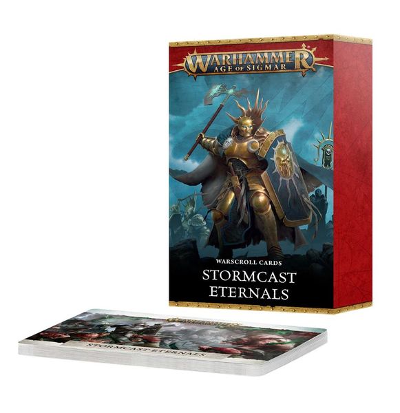 Передзамовлення Карти WARSCROLL CARDS - STORMCAST ETERNALS ENG 60050218002 фото