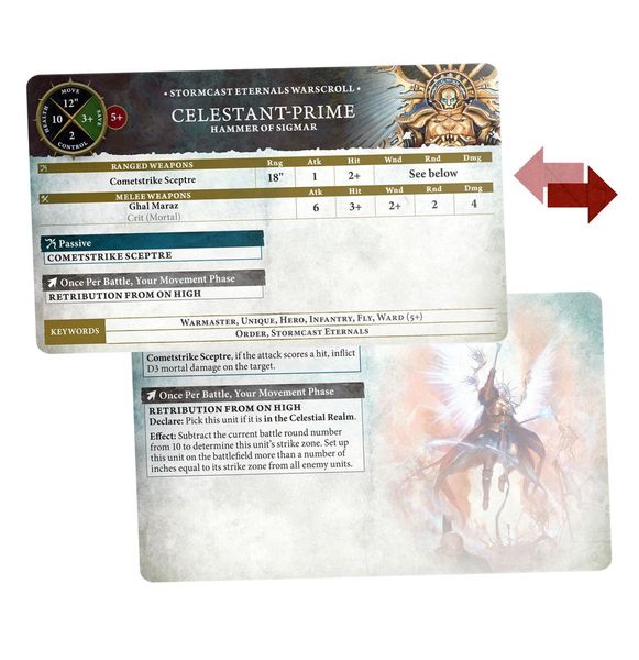 Предзаказ Карты WARSCROLL CARDS - STORMCAST ETERNALS ENG 60050218002 фото