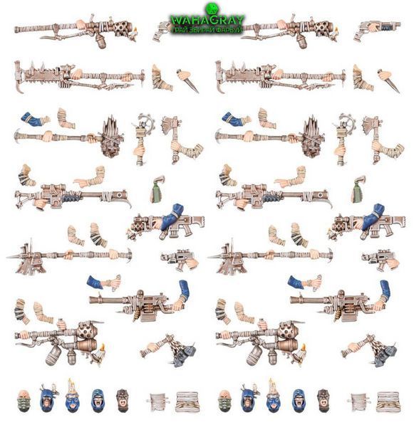 Набір NECROMUNDA - CAWDOR WEAPONS AND UPGRADES