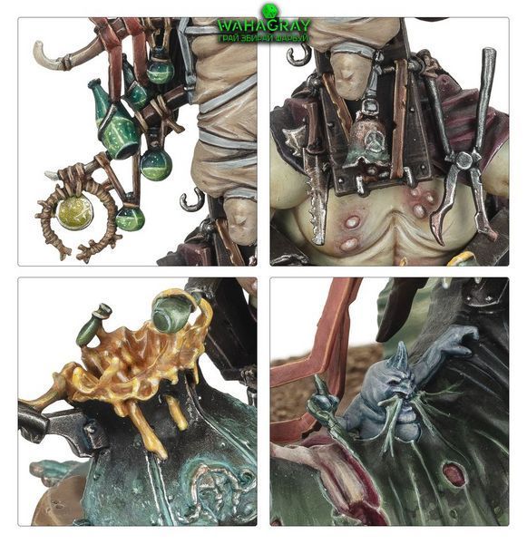 Мініатюра MAGGOTKIN OF NURGLE - FESTUS THE LEECHLORD