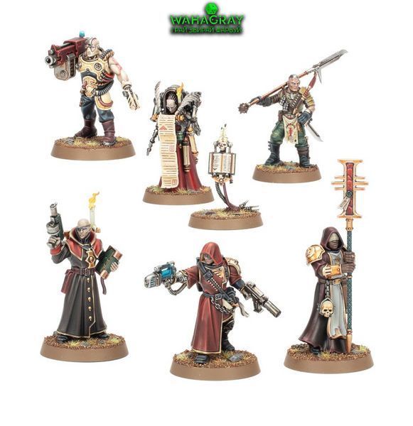 Набір мініатюр IMPERIAL AGENTS - BATTLEFORCE ORDO MALLEUS